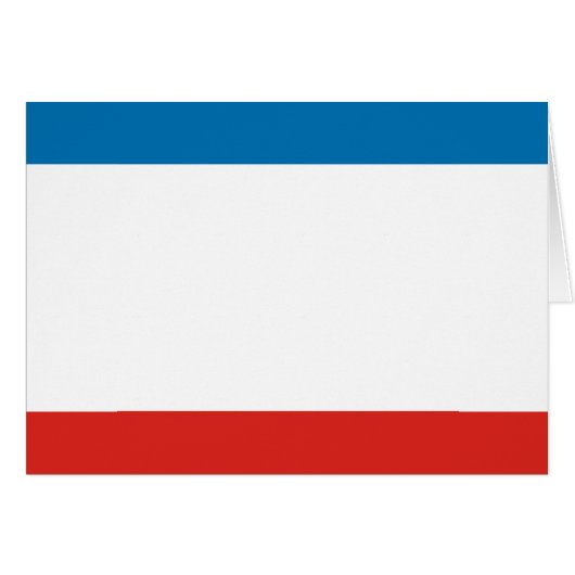 Krim vlag (Voorkant Horizontaal)