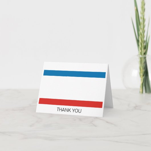 Krim vlag bedankkaart (Voorkant)