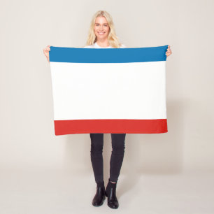 Krim vlag fleece deken
