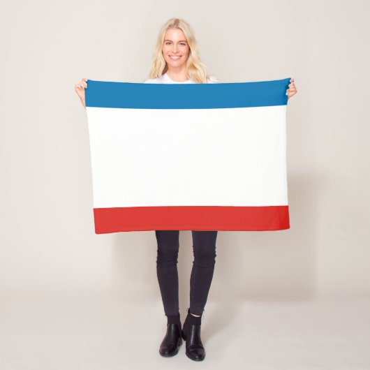 Krim vlag fleece deken (In situ)