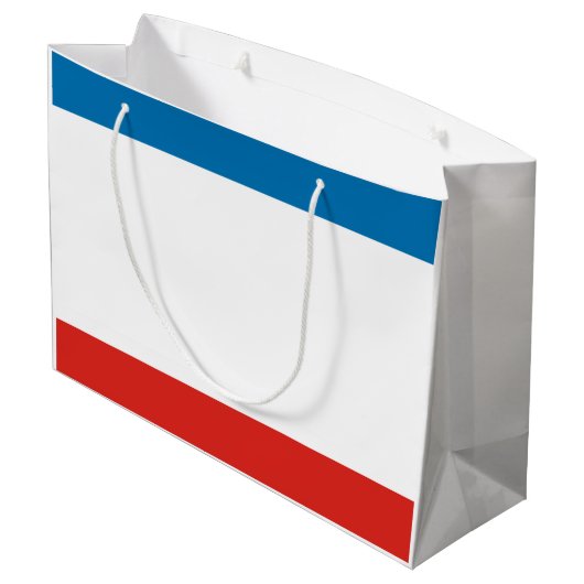 Krim vlag groot cadeauzakje (Achterkant Gekanteld)