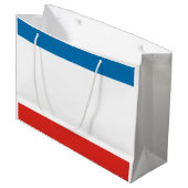 Krim vlag groot cadeauzakje (Voorkant Gekanteld)