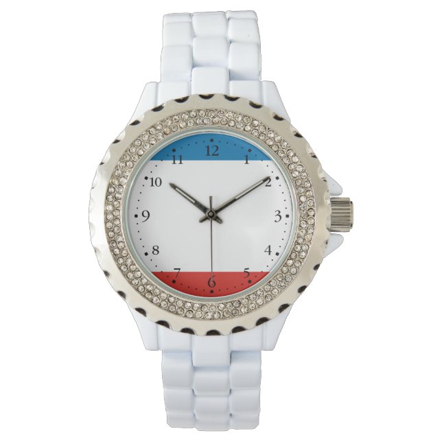 Krim vlag horloge (Voorkant)