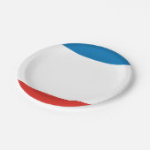 Krim vlag papieren bordje (Gekanteld)