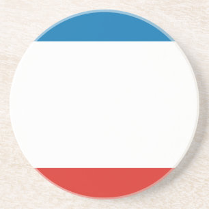 Krim vlag zandsteen onderzetter