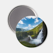 krimml waterval, Oostenrijk Magneet (Voorkant / Achterkant)