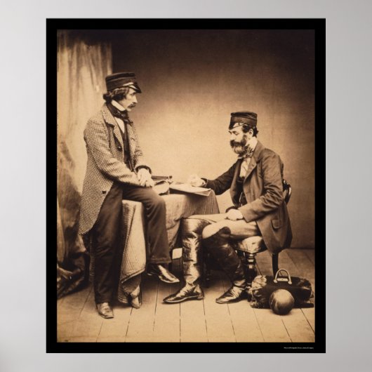 Krimoorlog 1855 van de Commissie voor Volksgezondh Poster (Voorkant)