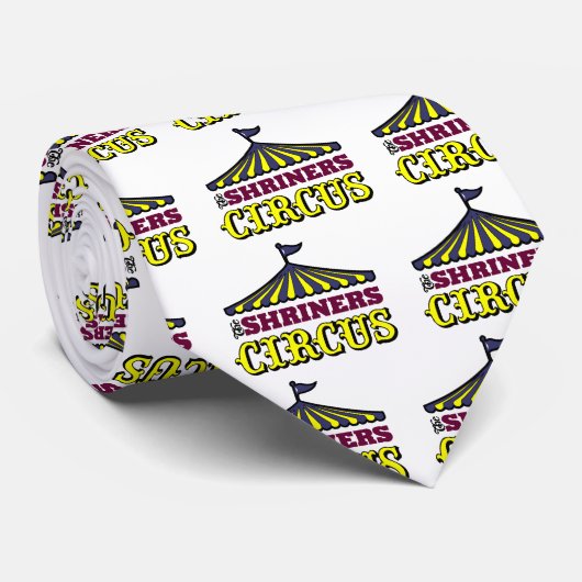 Krimpende circus stropdas (Opgerold)