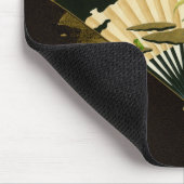 Krimpende oosterse ventilator met Floral Design Muismat (Hoek)