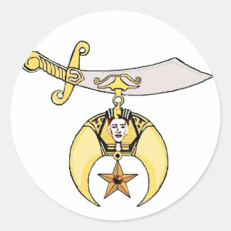 krimper-1 ronde sticker