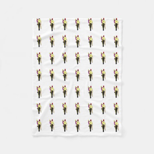 krimper fleece deken (Voorkant)