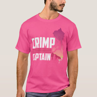 Krimper Kapitein Klimmer Bergen Bergbeklimmer Rots T-shirt
