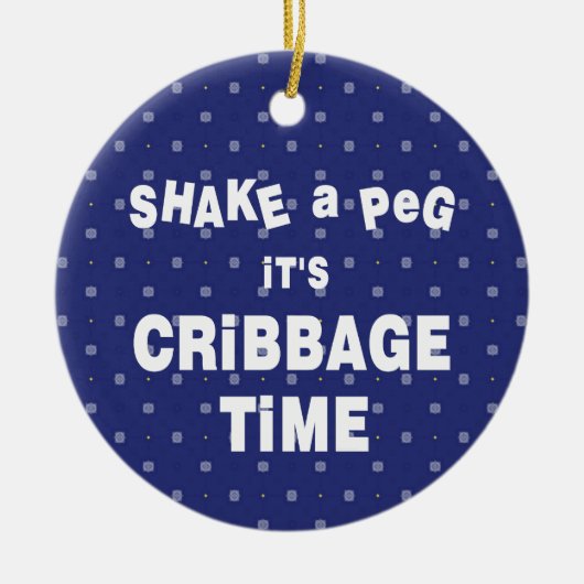 Krimptijd Keramisch Ornament (Voorkant)