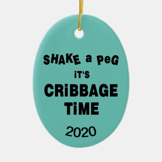 Krimptijd Keramisch Ornament (Voorkant)