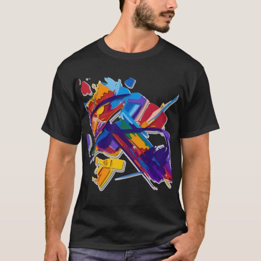 Krimson Fracture T-Shirt (Voorkant)