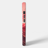 Krimson Lightwave Fractale Kunst Case-Mate iPhone Case (Achterkant / Links)