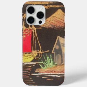 Krimson Reis   Rode Zeilboot Landschap Olie Schild iPhone 15 Pro Max Hoesje