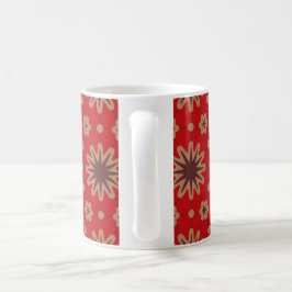 Krimson Starburst Bloei Koffiemok