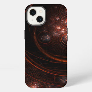 Krimson Sterrenlicht Omringt Abstracte Kosmische K iPhone 13 Hoesje