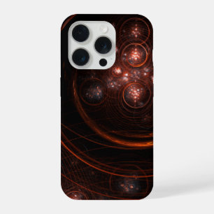Krimson Sterrenlicht Omringt Abstracte Kosmische K iPhone 15 Pro Case