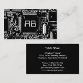 Kring B & sjabloon van het het Visitekaartje (Voorkant / Achterkant)