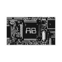 Kring B & sjabloon van het het