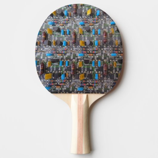Kring Ping Pong Paddle, Red Rubber Back Tafeltennisbatje (Voorkant)