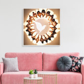 Kring van het Heilig Hart Canvas Afdruk (Insitu (Woonkamer))