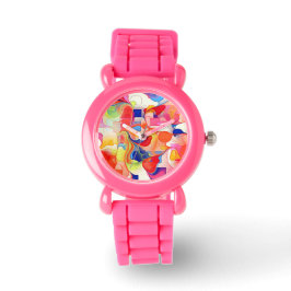 KRINGEN VAN KLEUREN HORLOGE