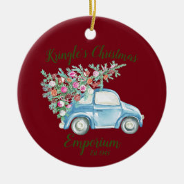 Kringle's Kerst Emporium Keramisch Ornament