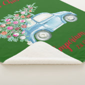 Kringle's Kerst Emporium Sherpa Deken (3/4)