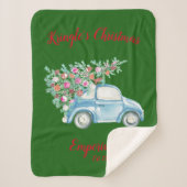 Kringle's Kerst Emporium Sherpa Deken (Voorkant)
