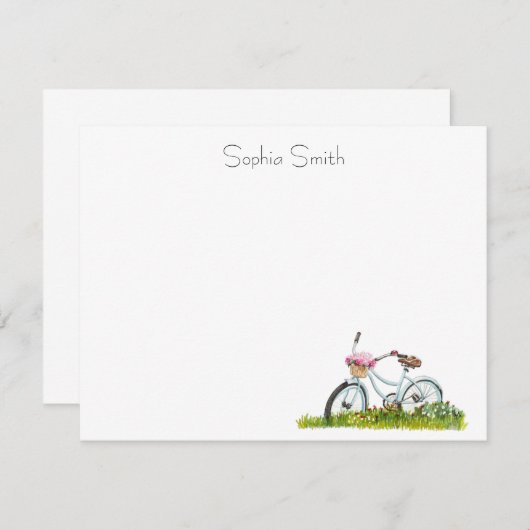 Kringloop met bloemen Notities (Voorkant / Achterkant)