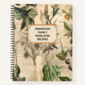  kringloopboek met champagne-kleur notitieboek (Voorkant)