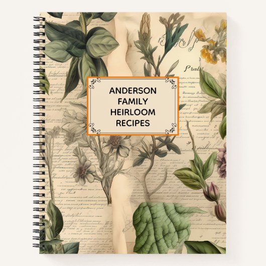  kringloopboek met champagne-kleur notitieboek (Voorkant)