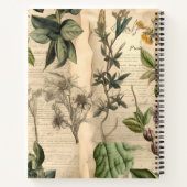  kringloopboek met champagne-kleur notitieboek (Achterkant)