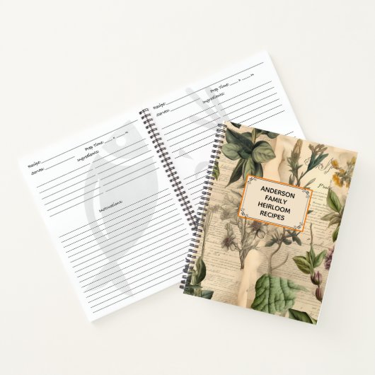  kringloopboek met champagne-kleur notitieboek (Binnen)