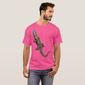 kringloopkrokodillen Kroatische alligator Hunte T-shirt (Voorkant volledig)