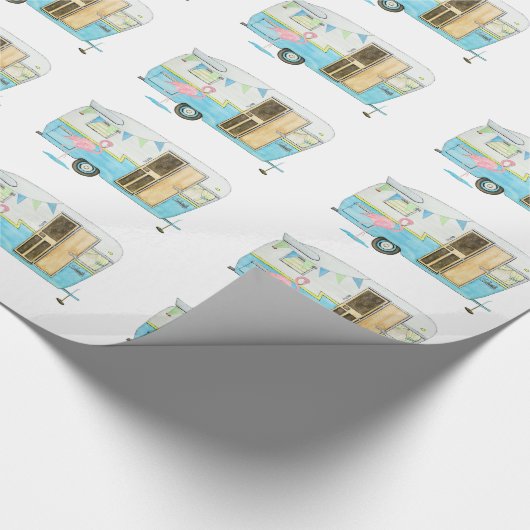  kringlooppapier voor kampeerwagens cadeaupapier (Hoek)