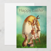 kringloopster feestdagenkaart (Voorkant / Achterkant)