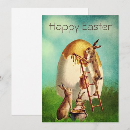 kringloopster feestdagenkaart (Voorkant / Achterkant)