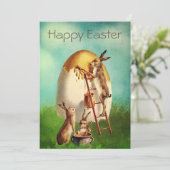 kringloopster feestdagenkaart (Staand voorkant)