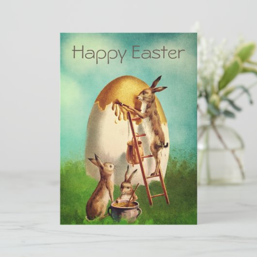 kringloopster feestdagenkaart (Staand voorkant)