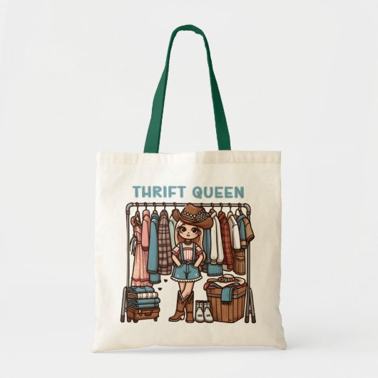 kringloopster tote bag (Voorkant)