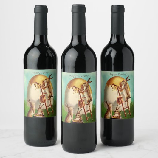 kringloopster wijn etiket (Flessen)