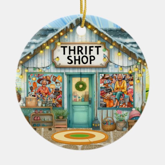 KRINGLOOPWINKEL KERAMISCH ORNAMENT (Voorkant)