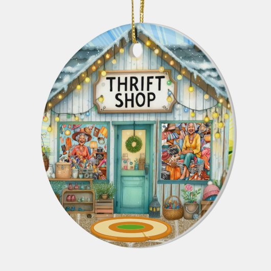 KRINGLOOPWINKEL KERAMISCH ORNAMENT (Links)