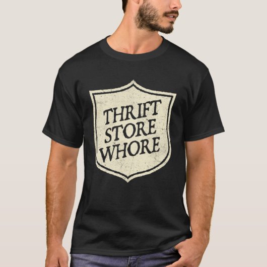 kringloopwinkel t-shirt (Voorkant)