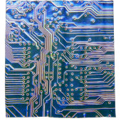 Kringprintplaat, computer, blauw, condensator, chi douchegordijn (Voorkant)