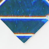 Kringprintplaat, computer, blauw, condensator, chi fleece deken (Hoek)